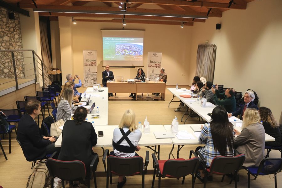 Στιγμιότυπο από την διακρατική συνάντηση των εταίρων Share στον Μύλο του Παππά